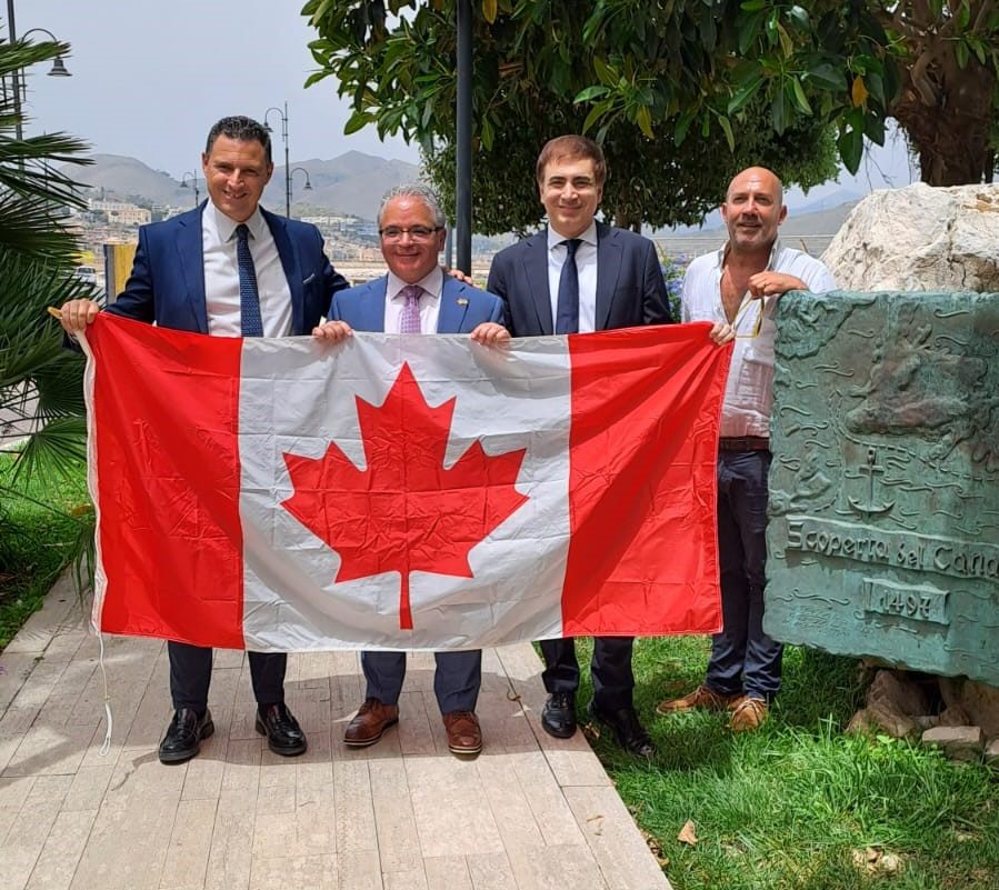 Gaeta / Francesco Sorbara, Deputato del Parlamento Canadese ospite del sindaco Leccese