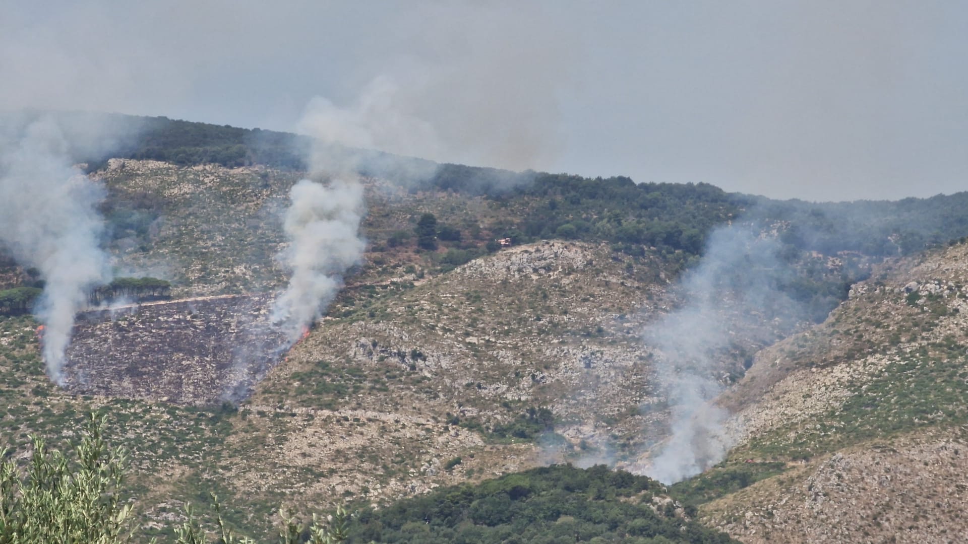 Incendio Formia 