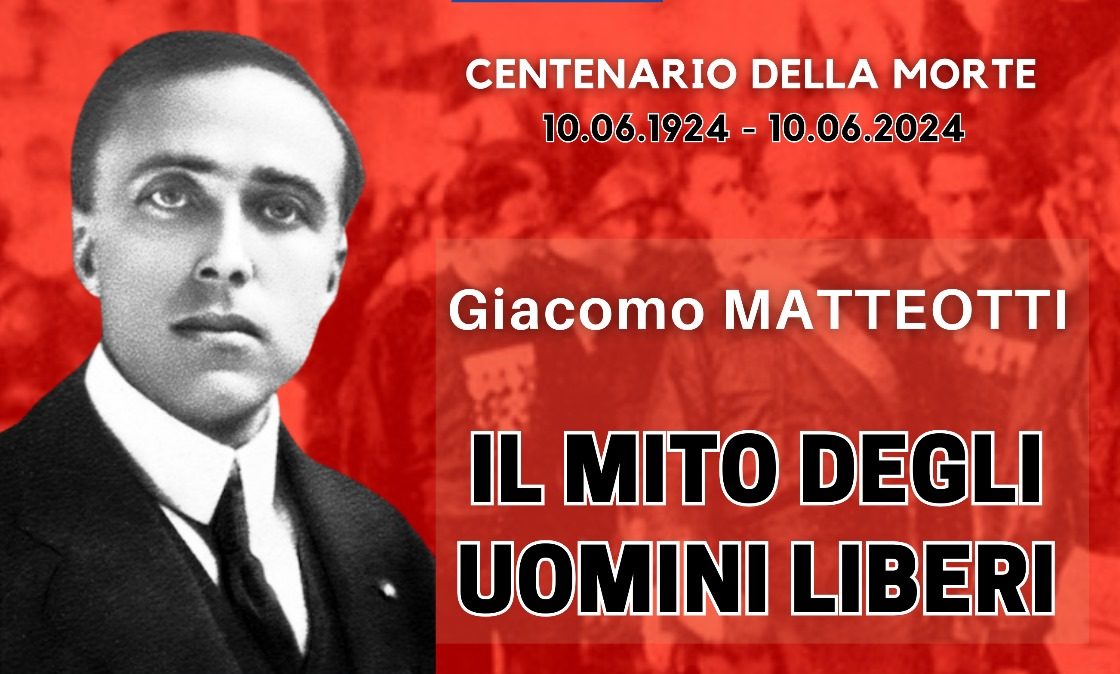 Castelforte / “Serate alle fonti” presenta “Giacomo Matteotti – Il mito degli uomini liberi”