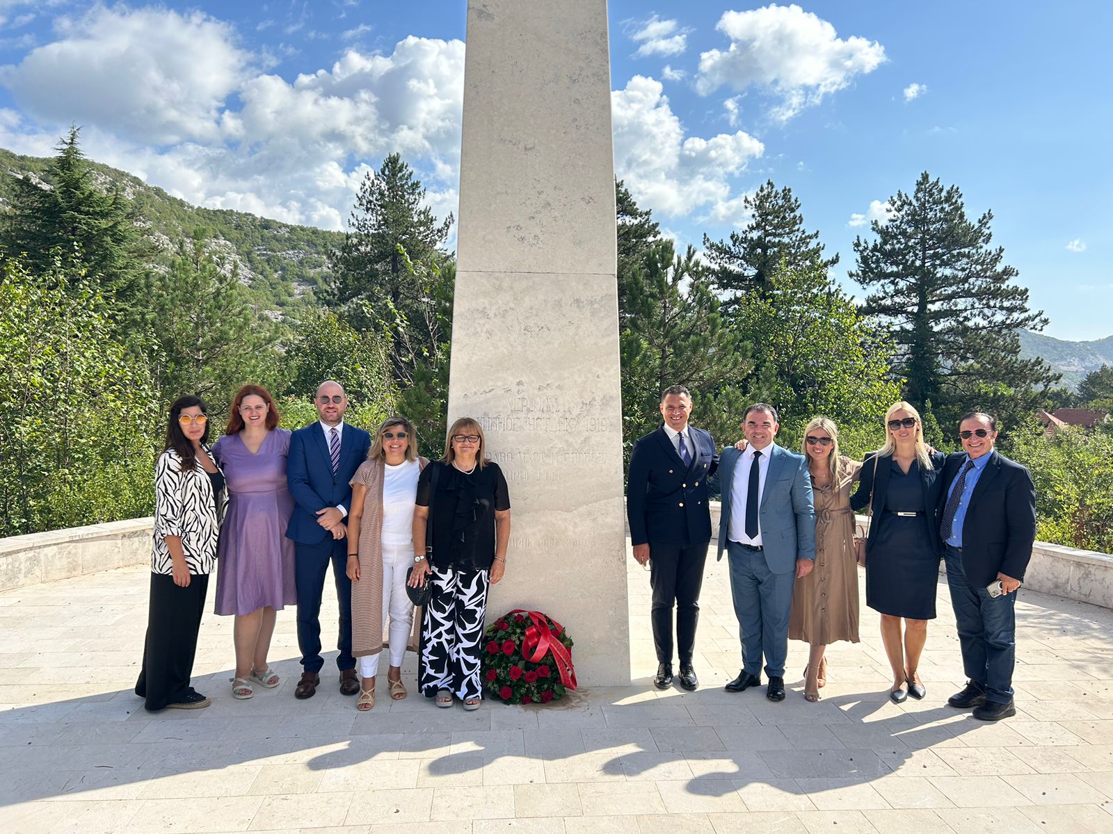 Gaeta / Visita di una delegazione dell’amministrazione gaetana a Cetinje in Montenegro