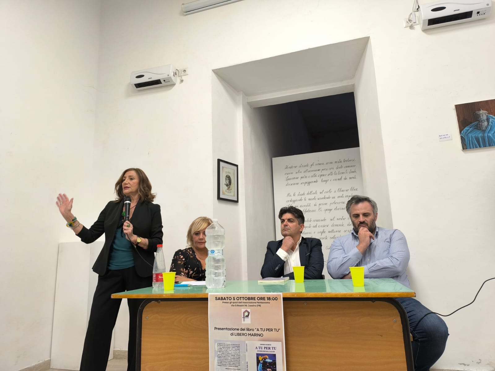 Formia / “A te per tu”, presentazione del libro del giornalista sportivo Libero Marino