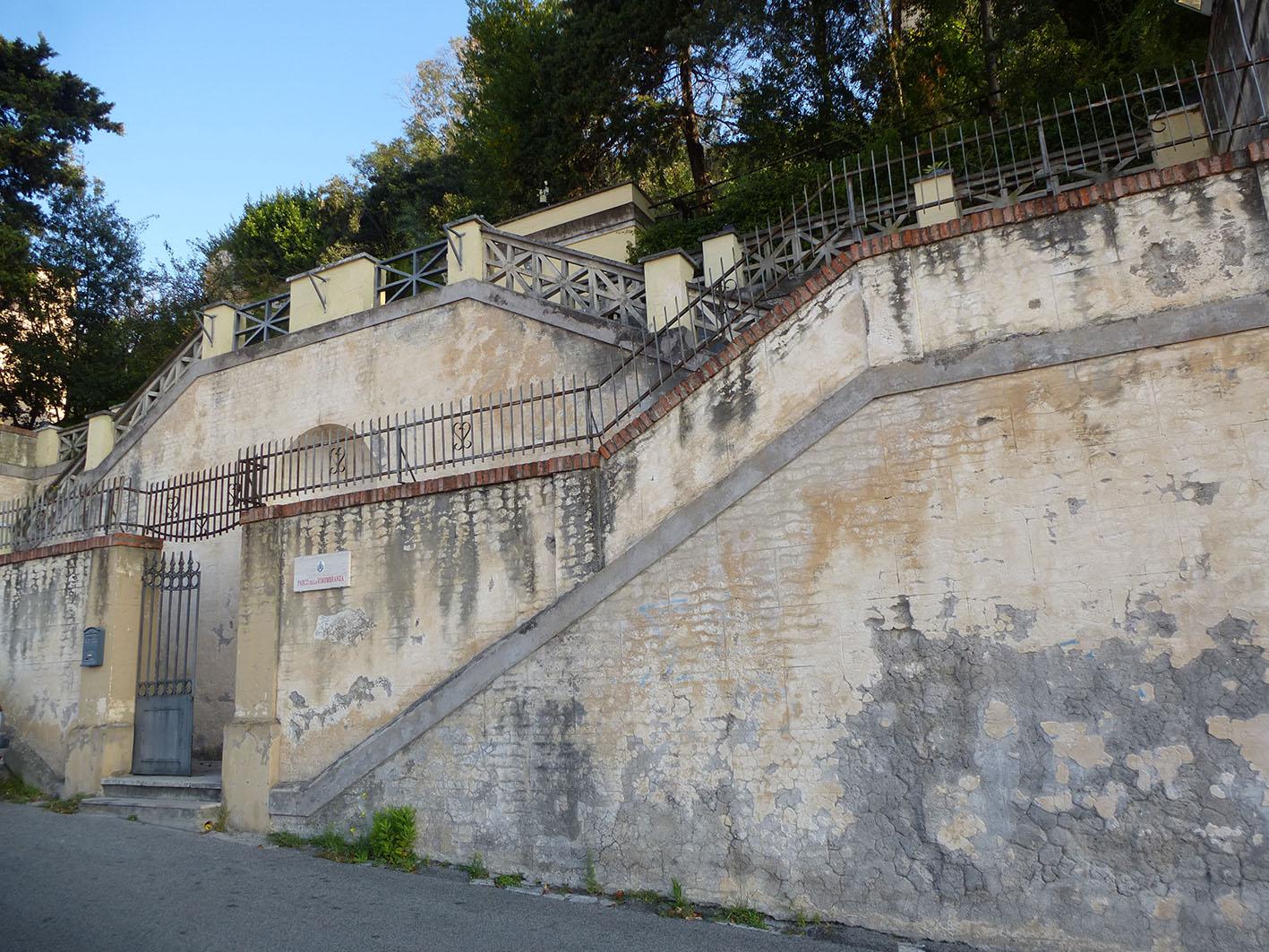 Terracina / Parco della Rimembranza, affidati i lavori per la messa in sicurezza della scarpata