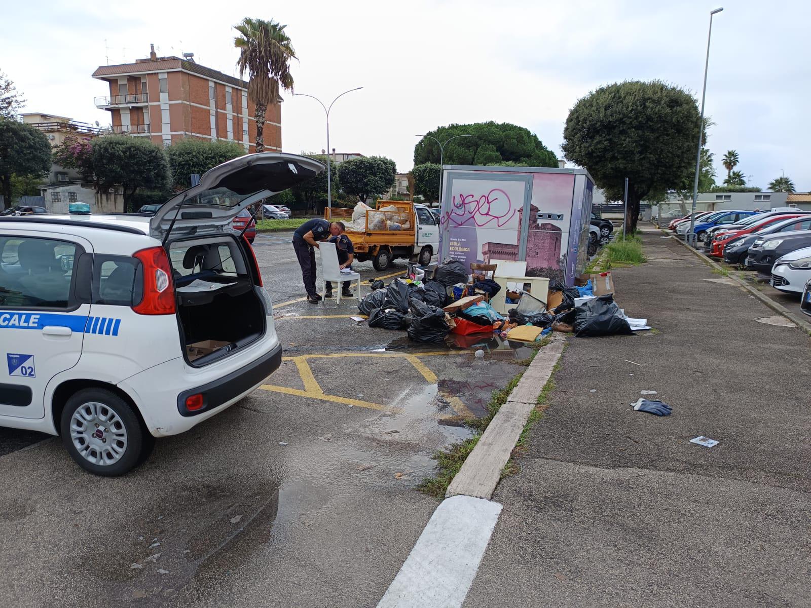 Terracina / Tolleranza zero contro l’abbandono dei rifiuti, controlli e sanzioni