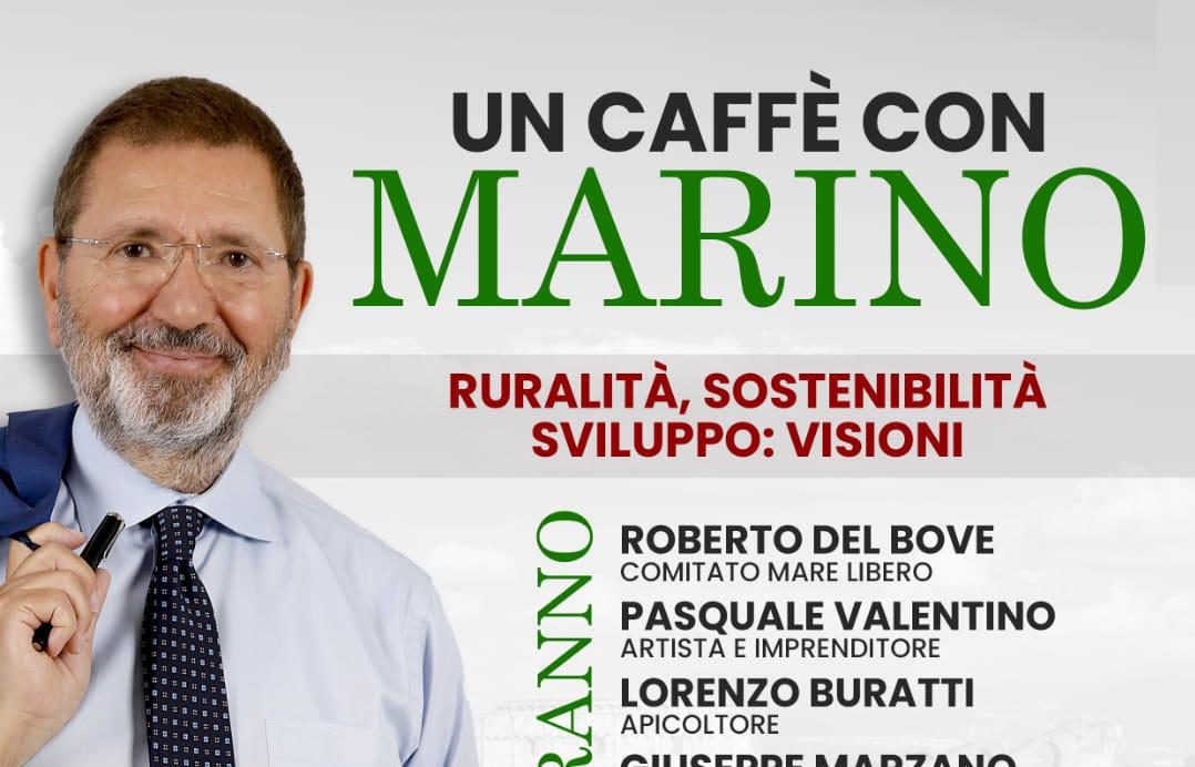 Itri / “Un caffè con Ignazio Marino”, l’incontro con l’ex sindaco di Roma promosso da “Visioni Future”