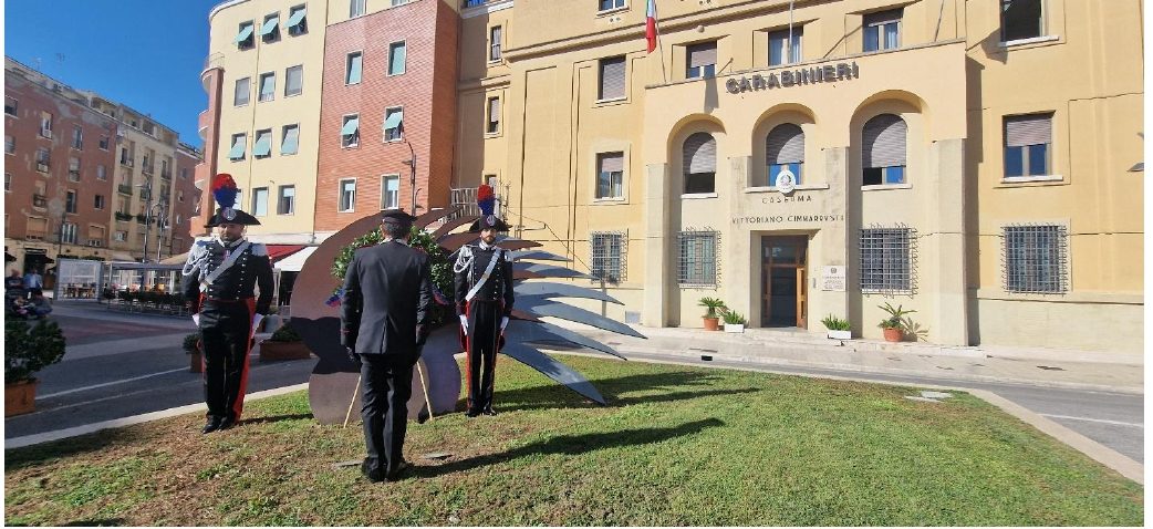 Commemorazione della giornata dei defunti, la cerimonia del Comando provinciale dei Carabinieri di Latina