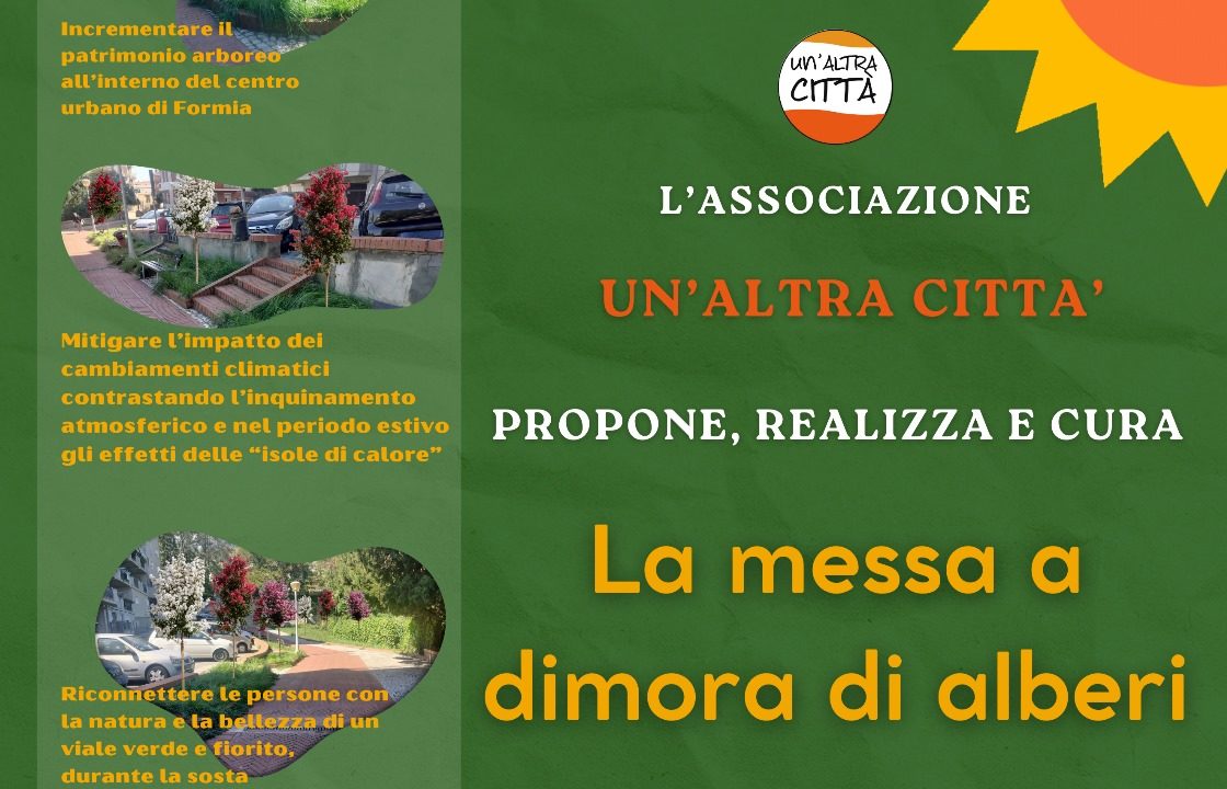 Formia / Festa dell’albero, Un’altra città celebra la ricorrenza con la piantumazione delle aiuole di via Orazio