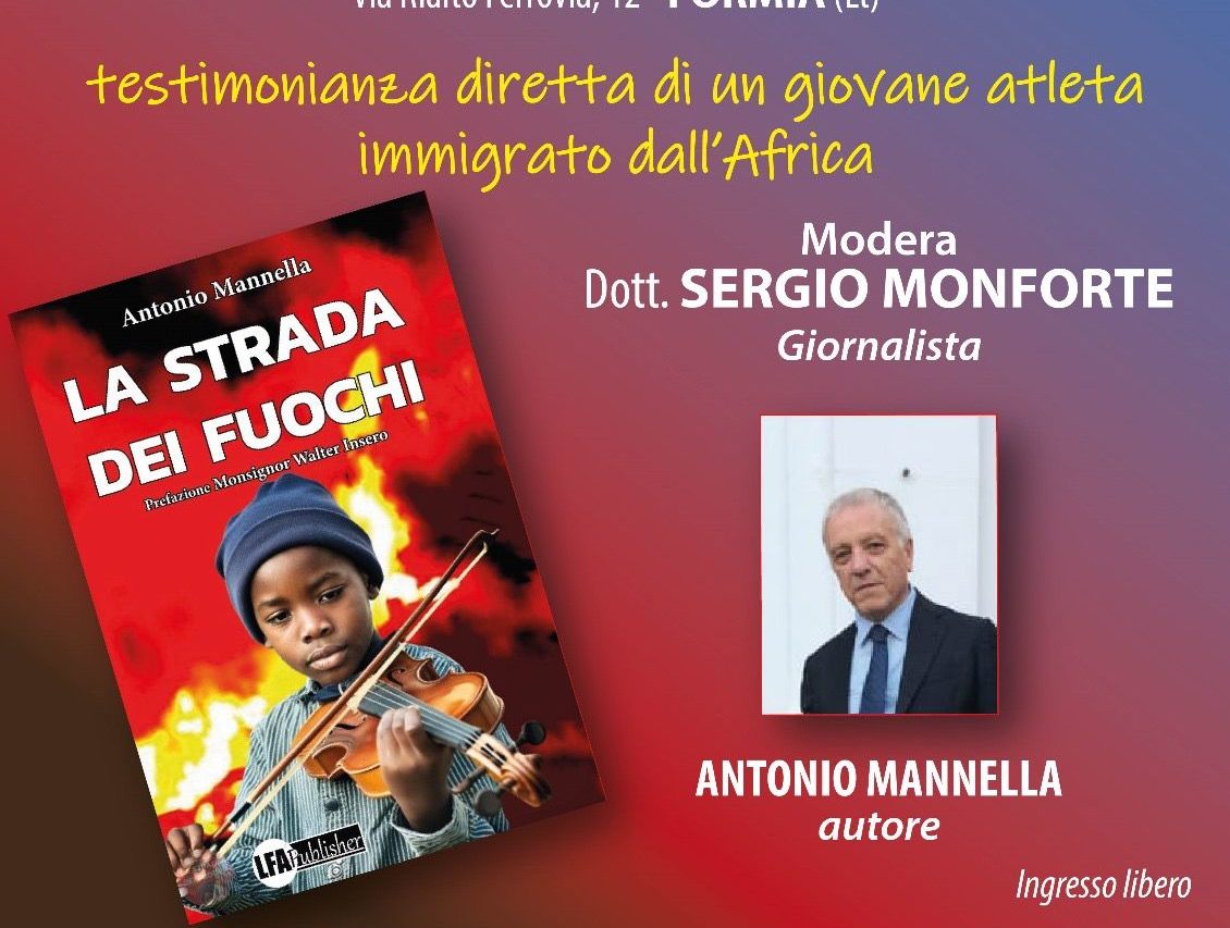 Formia / “La strada dei fuochi”: storia di una famiglia d’immigrati, presentazione del libro di Antonio Mannella