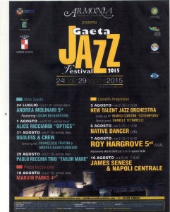 gaeta jazz locandina