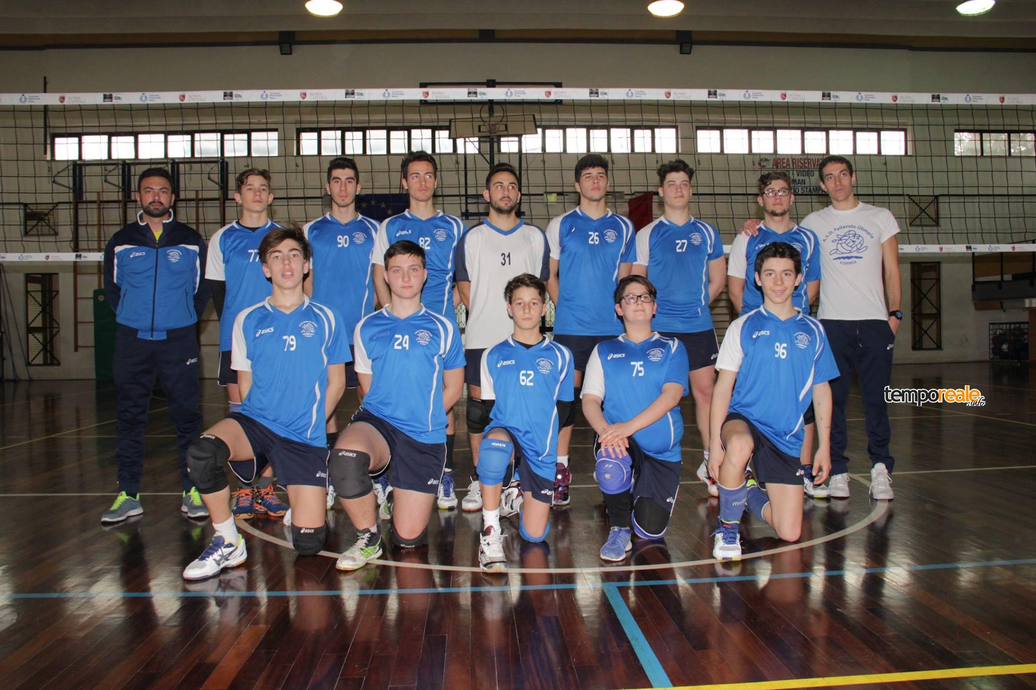 olimpia formia U17M campioni provincia Latina