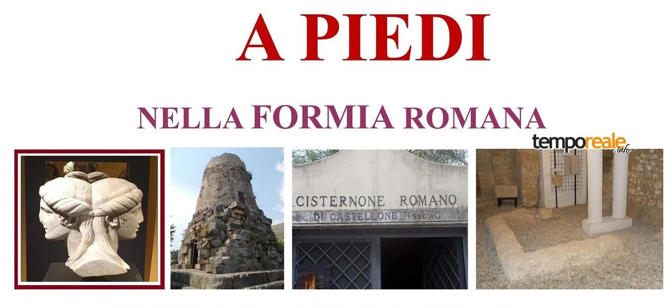 a piedi nella formia romana aprile 2016