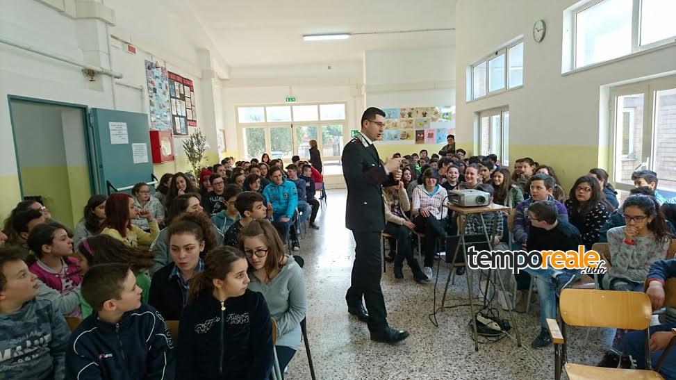 cassino carabinieri studenti incontri