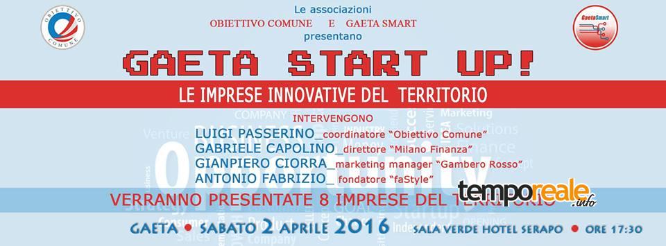 gaeta start up copertina evento