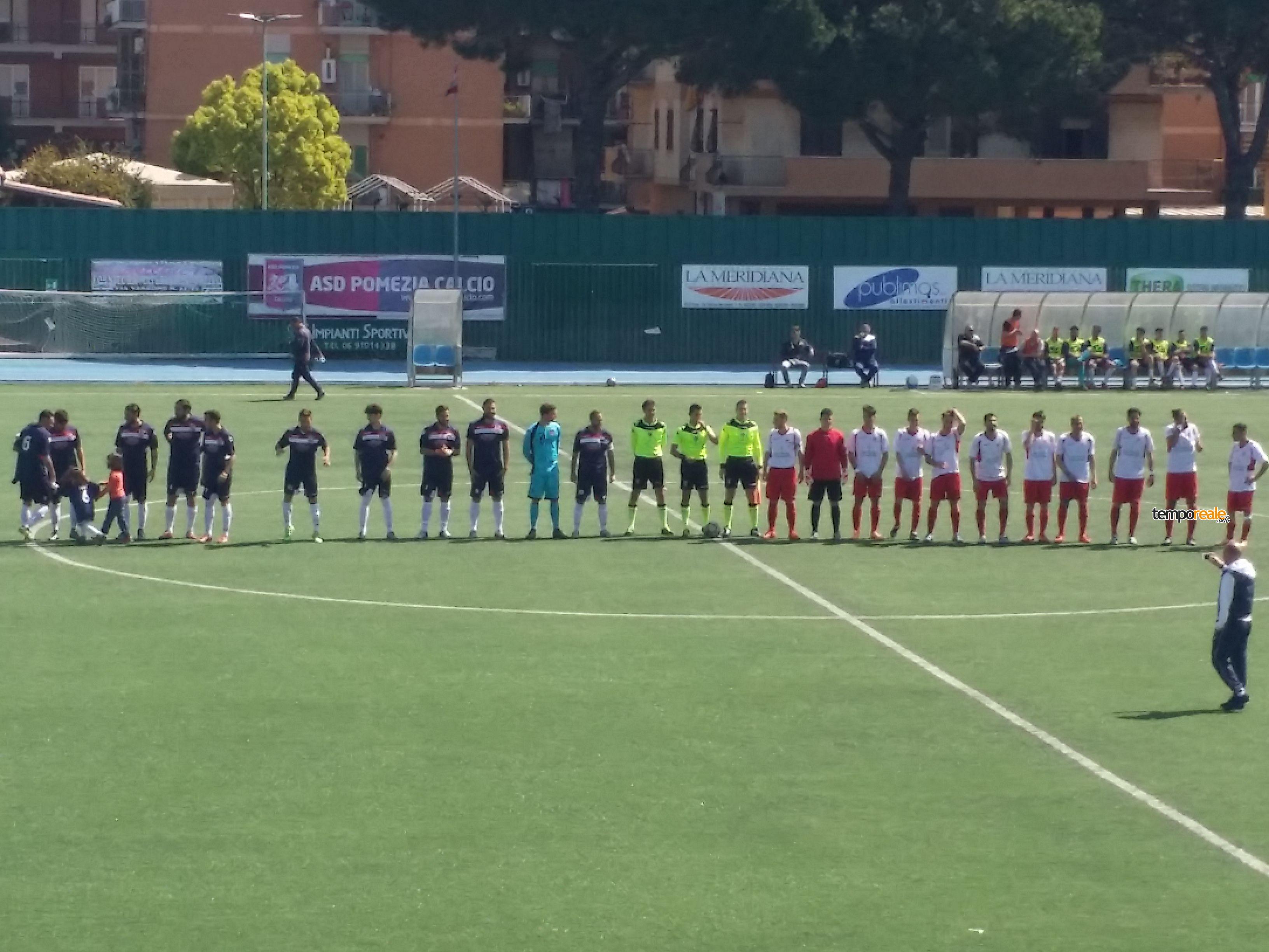 Pomezia-Gaeta squadre in campo