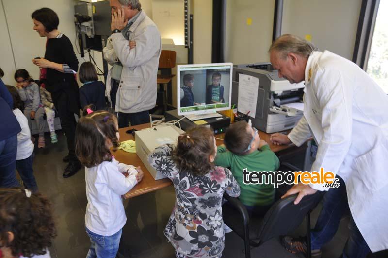 frosinone visita bambini in questura