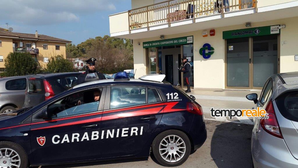 arresto borgo hermada banca terracina