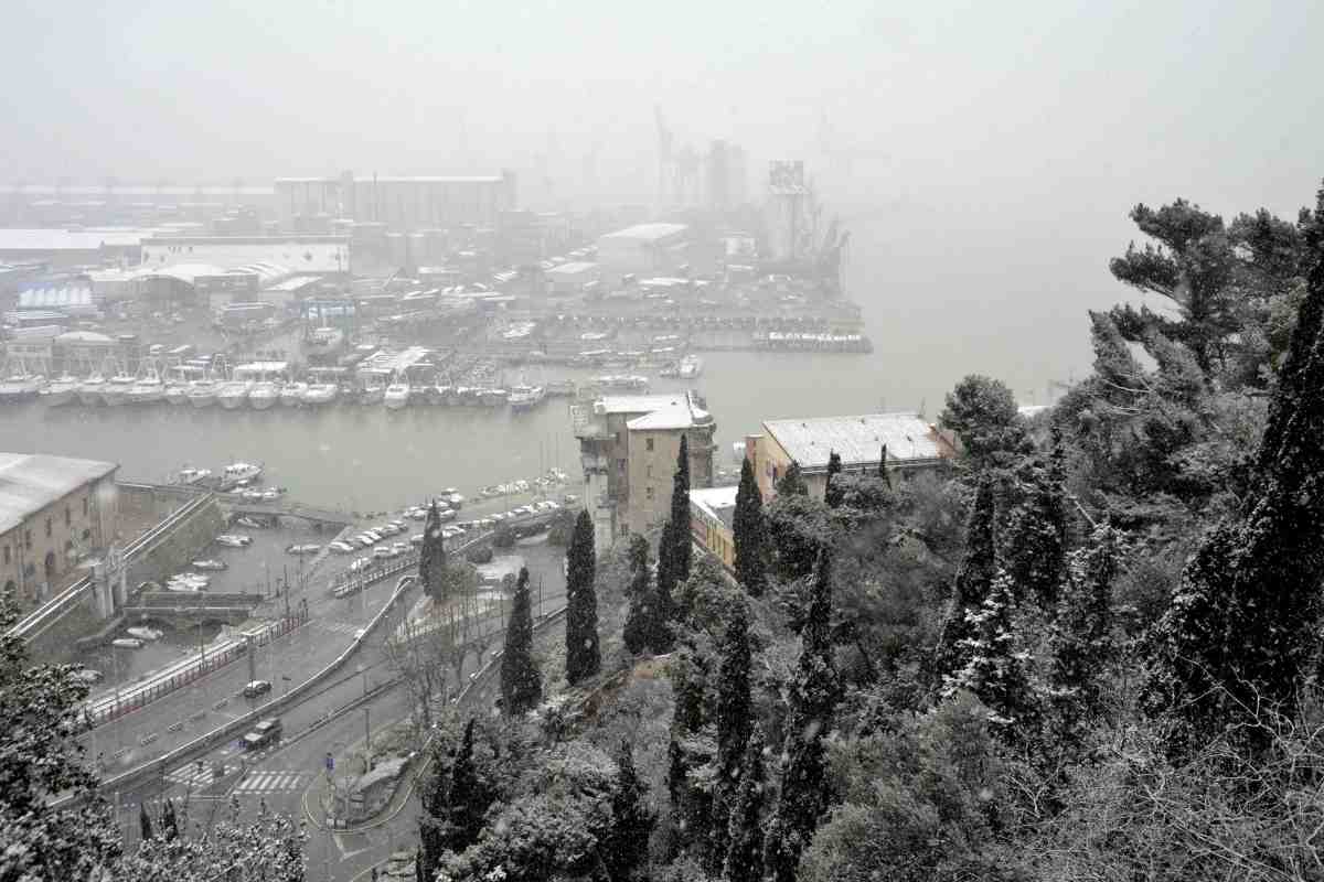 Neve al mare