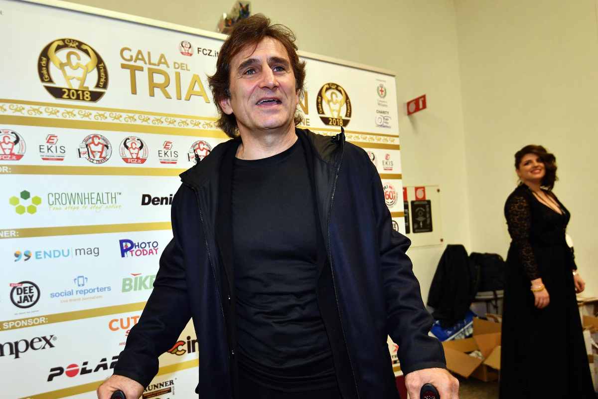 Alex Zanardi emozionato