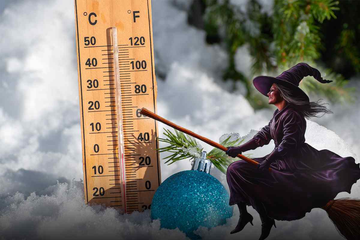 La neve arriverà anche lì, colpo di scena per la Befana