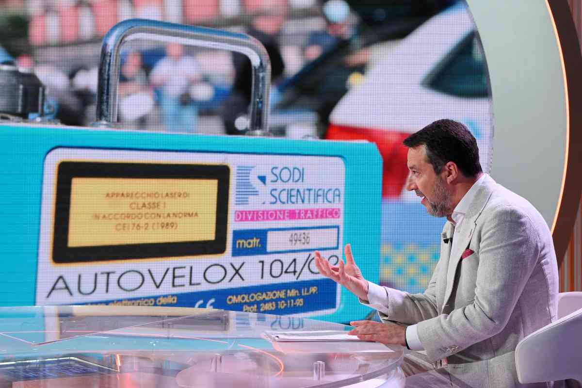 Salvini autovelox