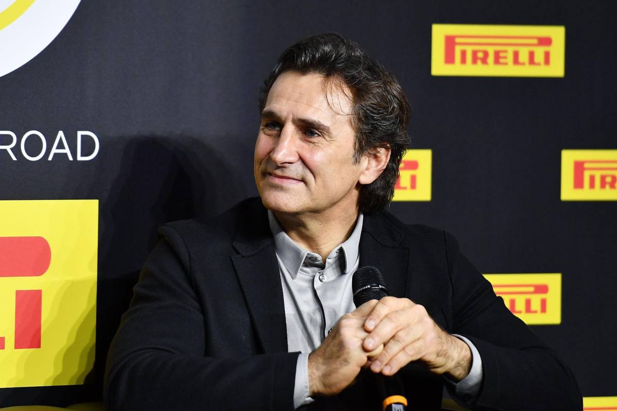 Alex Zanardi in un evento pubblico del 2017