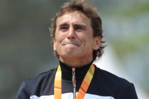 Alex Zanardi premiato alle Olimpiadi