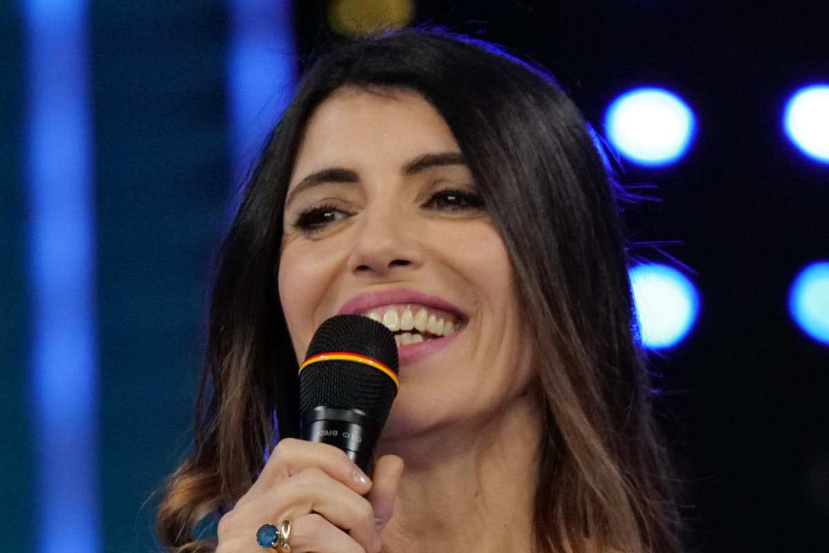 Giorgia al programma Sarà Sanremo