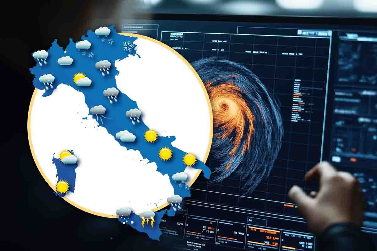 Meteo, ciclone sull'Italia 