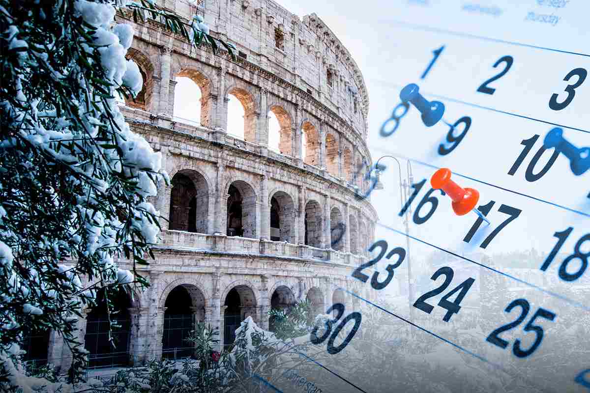 Neve a Roma, ecco i giorni a forte rischio nella Capitale