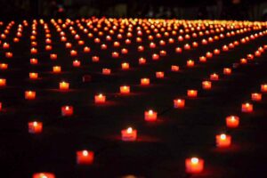 Candele per lutto