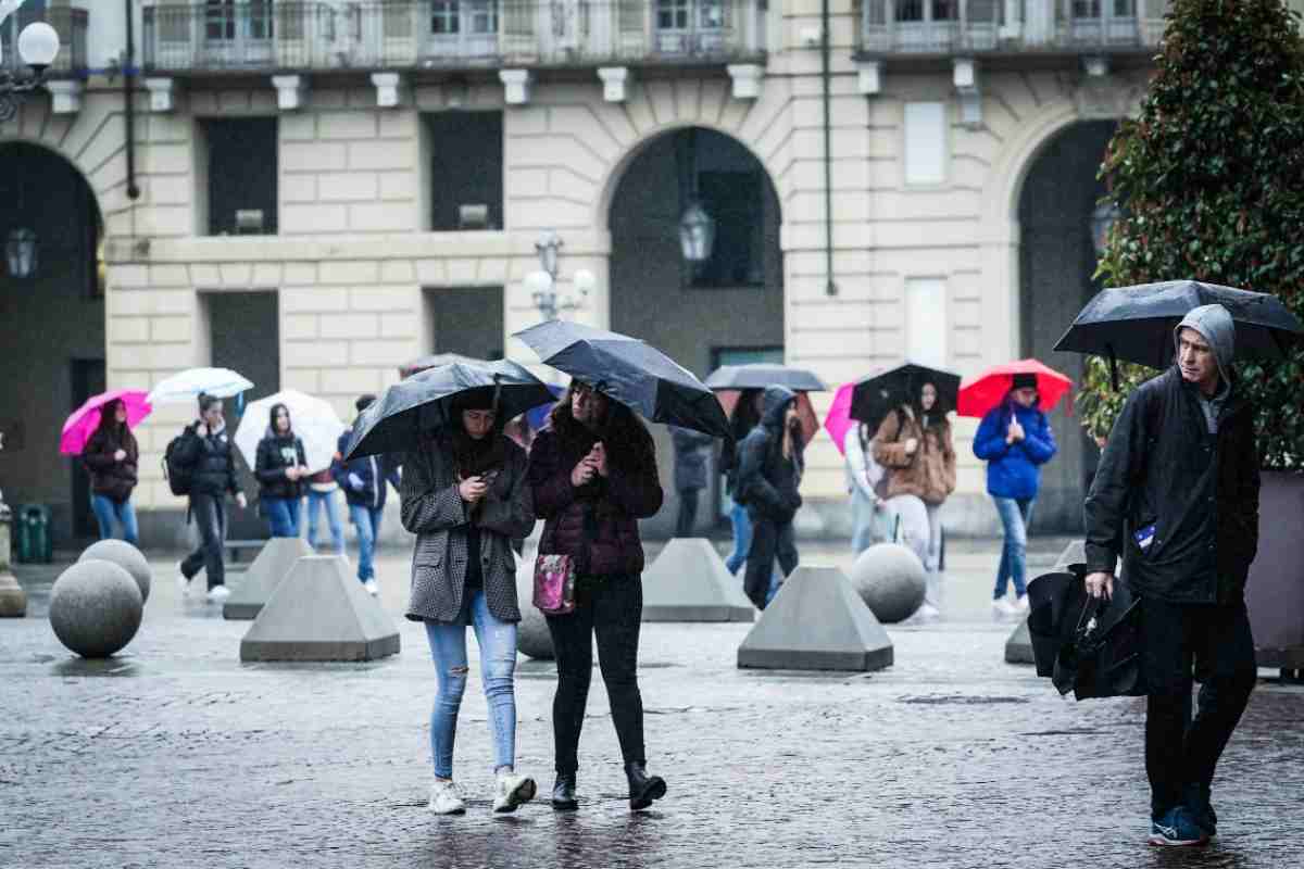 pioggia Italia