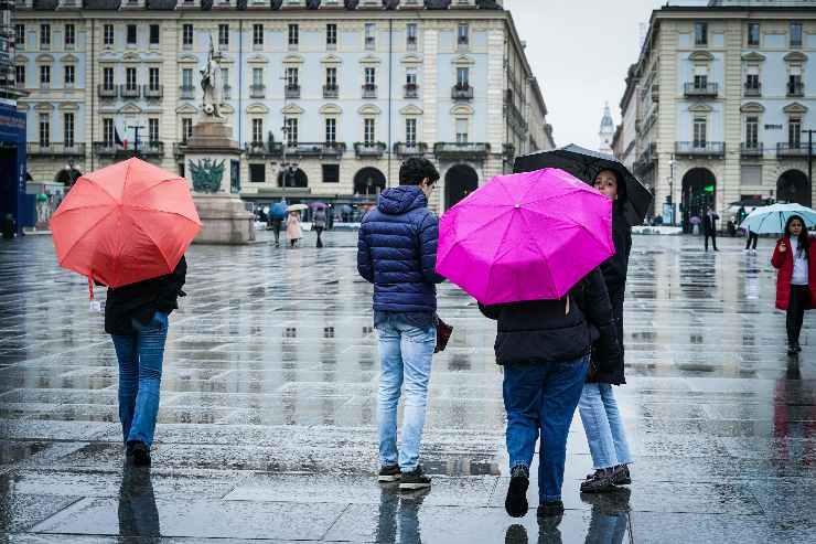 tempo perturbato pioggia