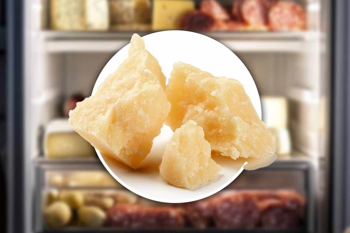 Solamente così devi conservare il parmigiano in frigo: non commettere errori