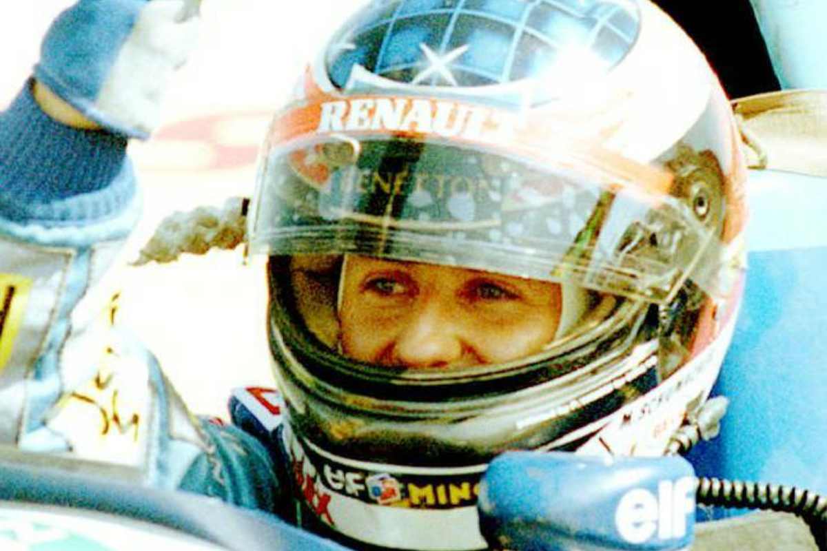 Michael Schumacher ai tempi della Benetton