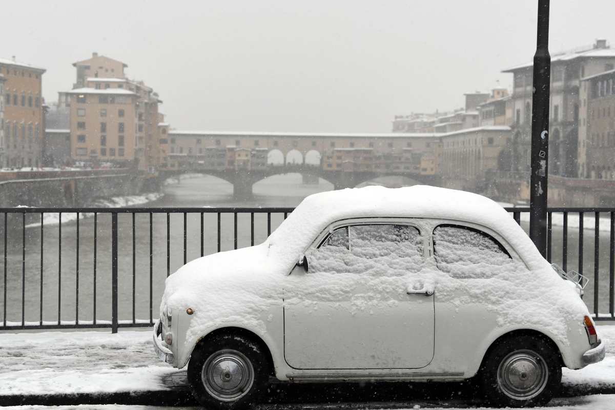 Neve a Firenze