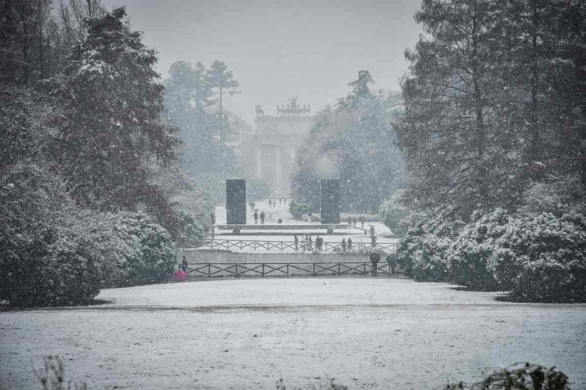 Neve a Milano