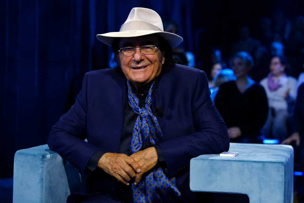 Al Bano sorridente