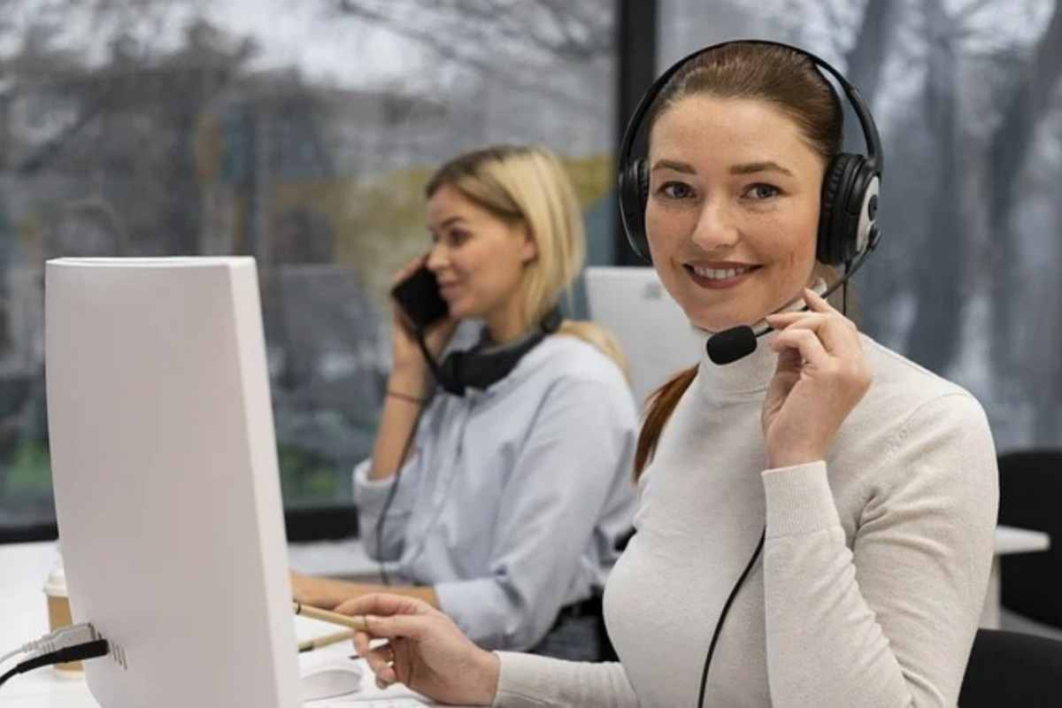 Call center in azione