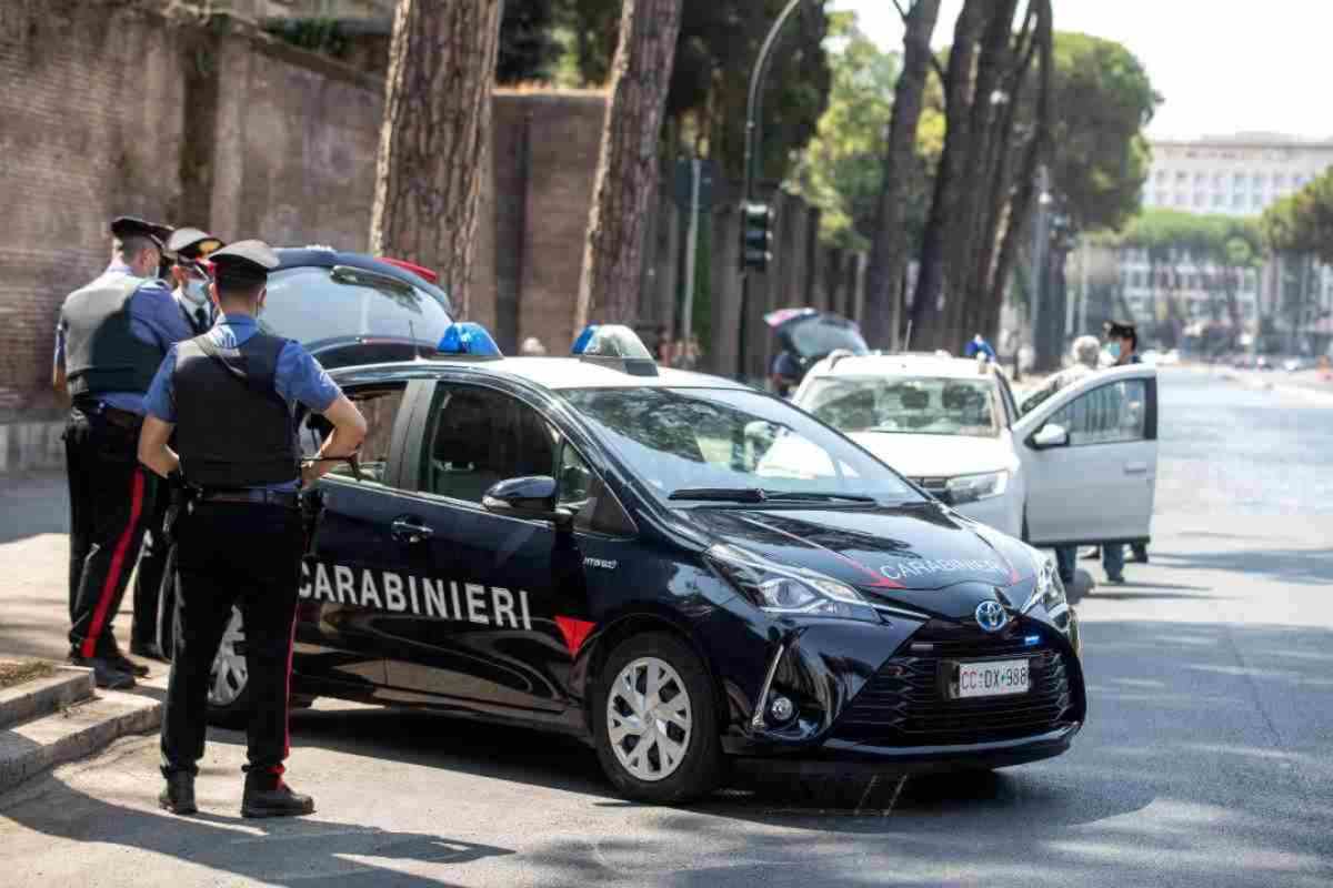 posto blocco carabinieri