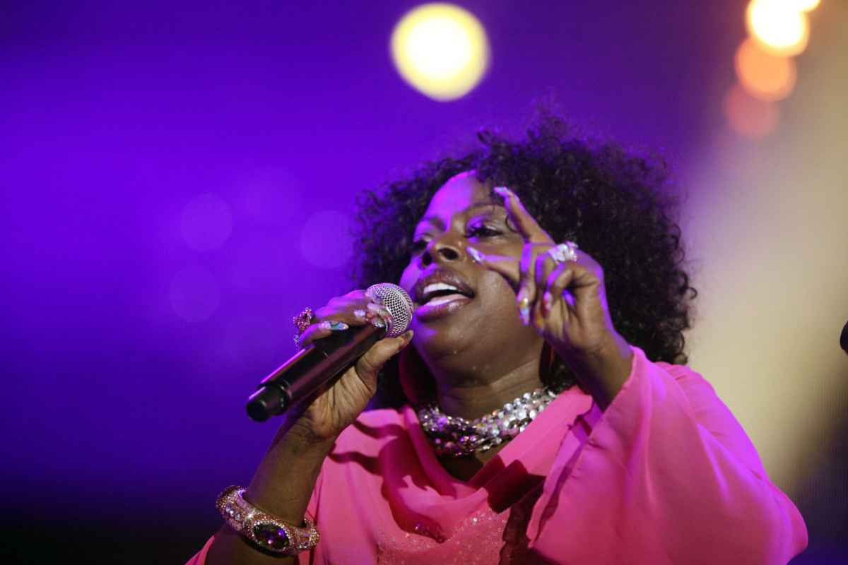 la cantante Angie Stone qualche anno fa