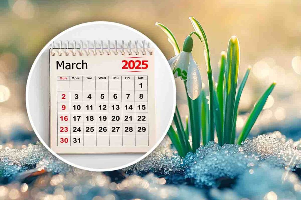 Calendario Marzo