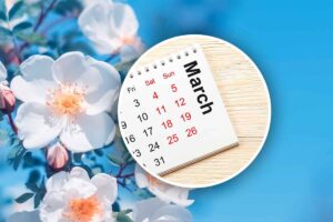 Calendario Marzo