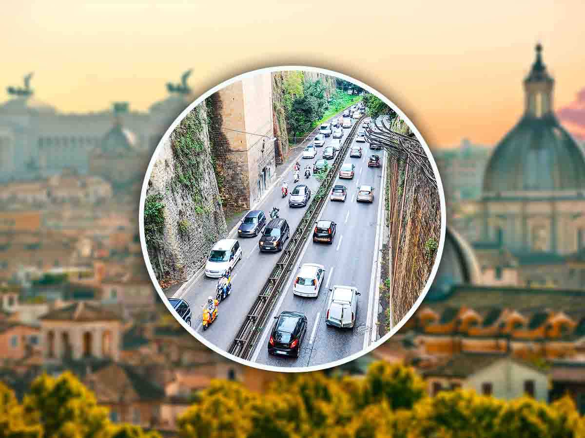 traffico di Roma