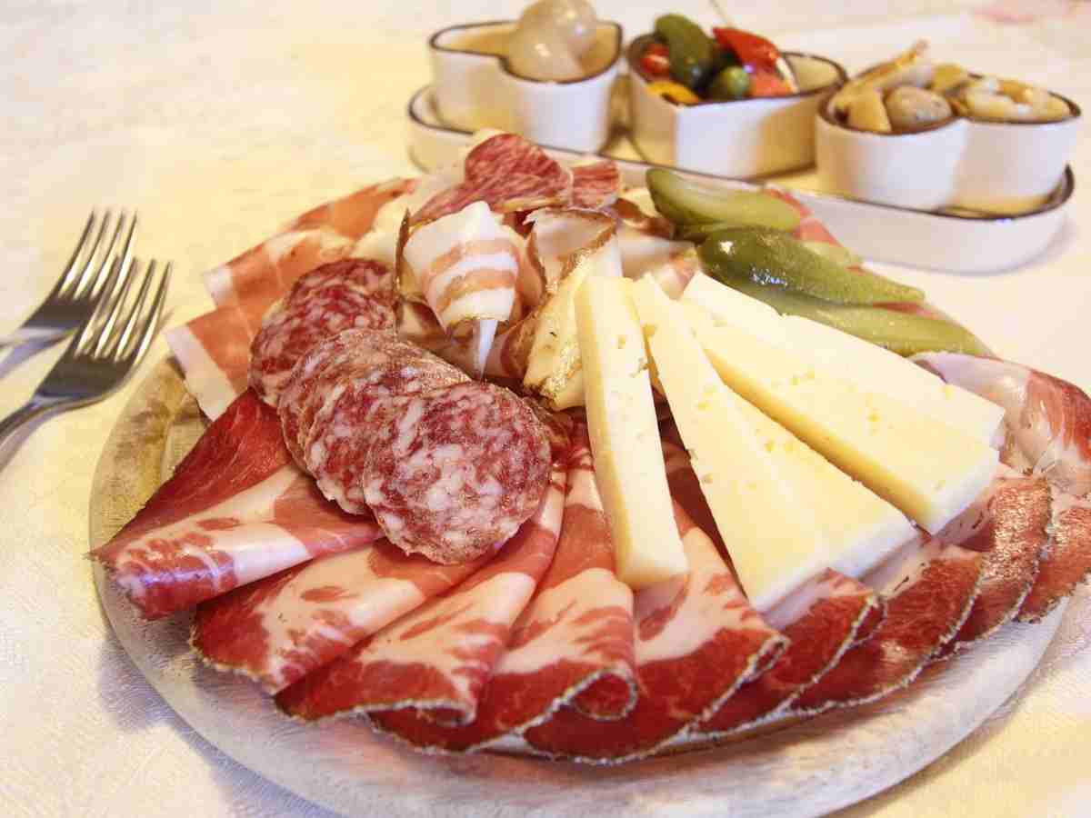 Tagliere di salumi e formaggi