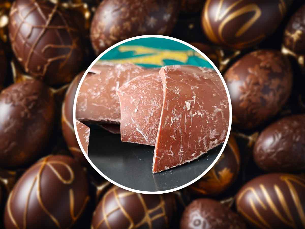 Patina sul cioccolato delle uova di Pasqua: puoi mangiarlo? Arriva la risposta