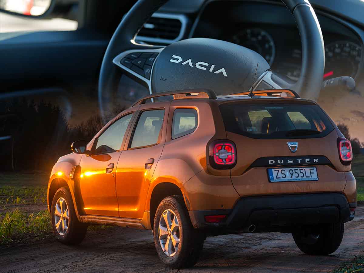 il SUV Dacia Duster in mostra