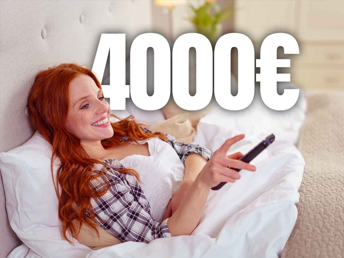 4000 euro per stare a letto e guardare la TV: il lavoro dei sogni è realtà