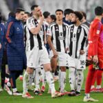 Giocatori della Juve tristi