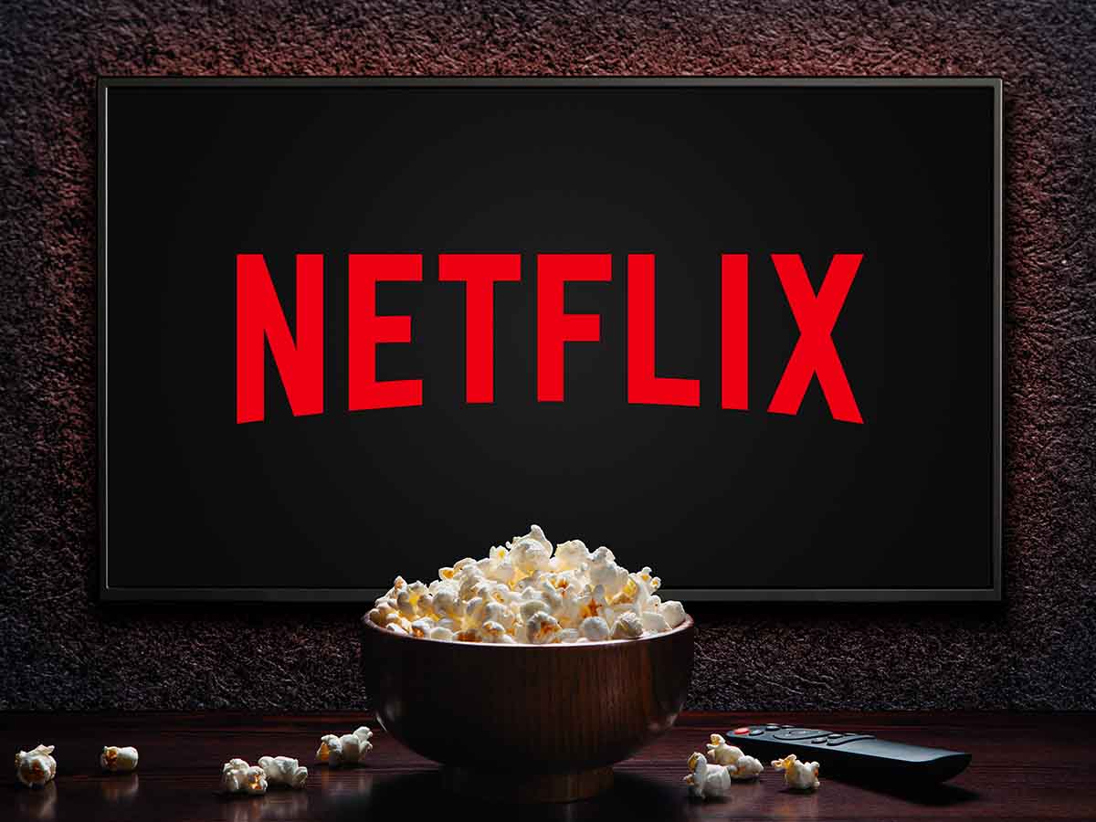 Netflix e popcorn