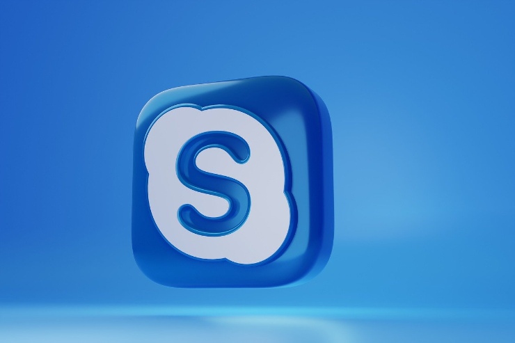 il logo icona di Skype